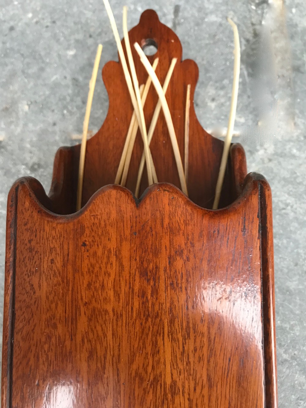 An Unusual Antique Rushlight Box View III