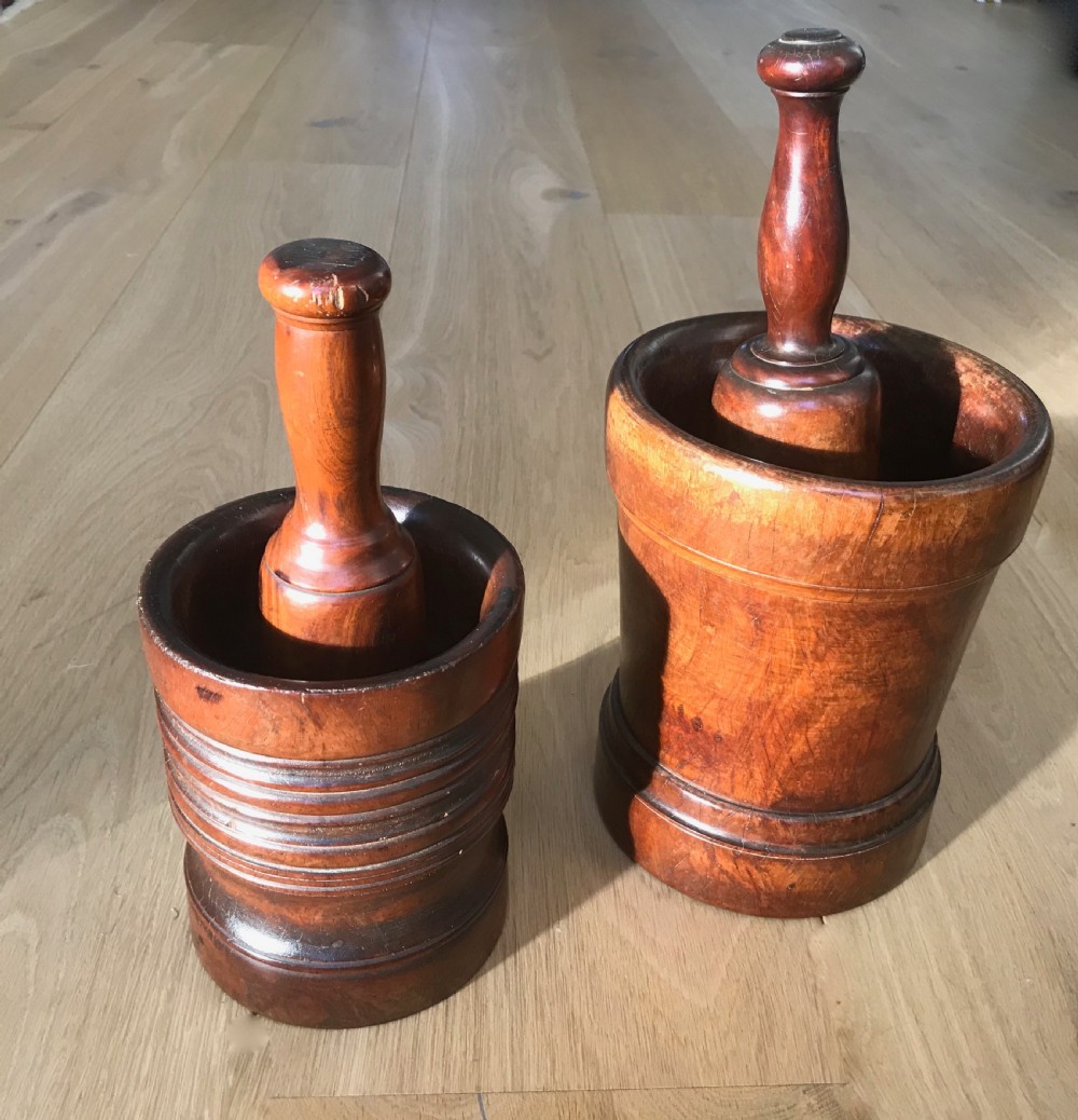 A Large 18th Century Pestle & Mortar - treen View IV