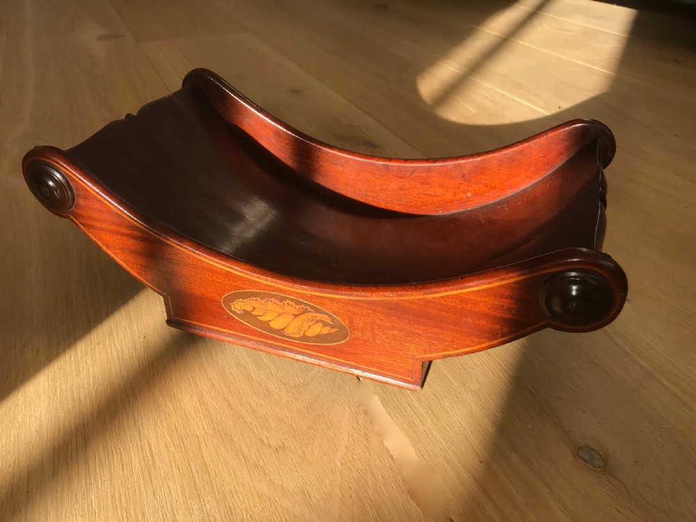 Antique Cheese Coaster on Castors - treen