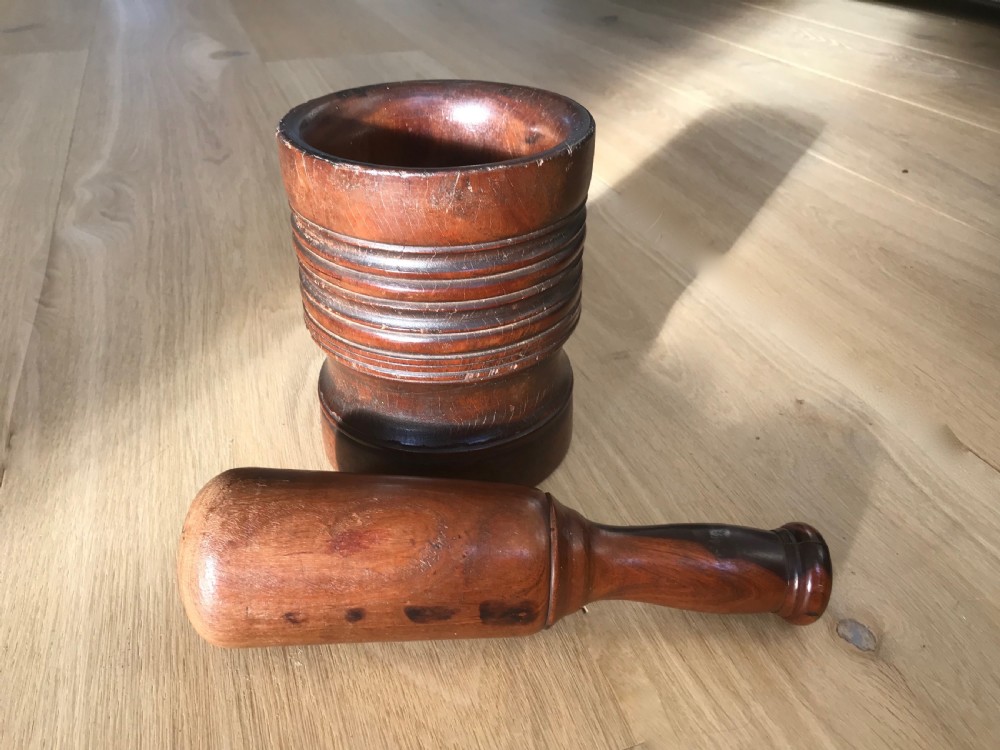 An 18th Century Pestle & Mortar -Treen View III