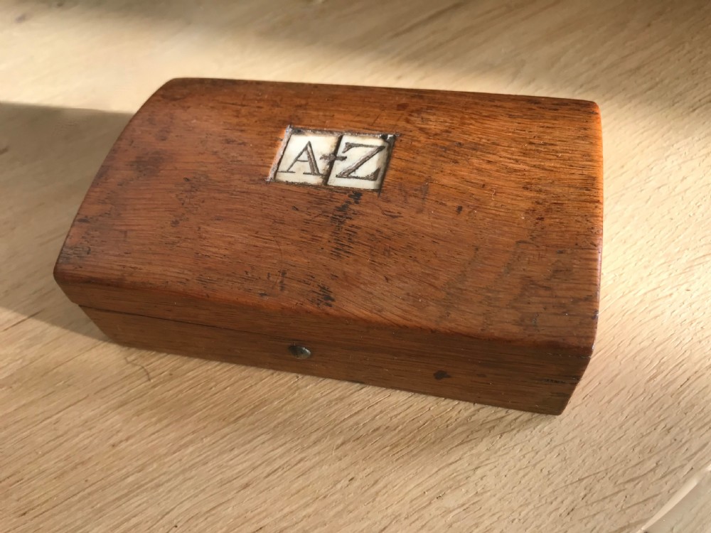 An antique alphabet/ spelling set - treen View II