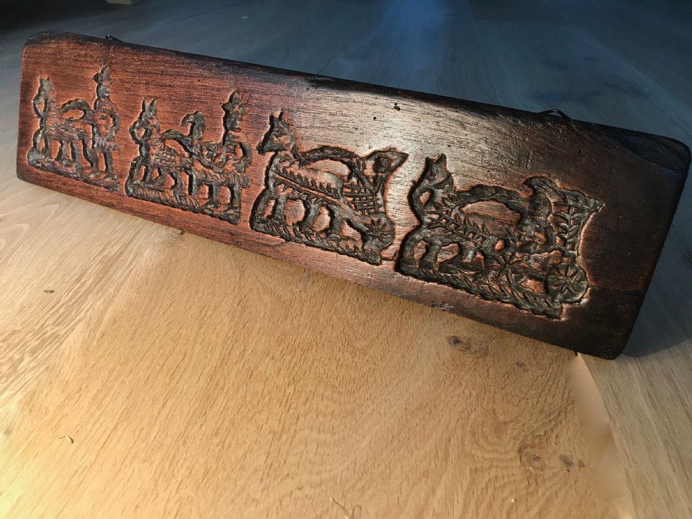 Antique Gingerbread Mould - Treen