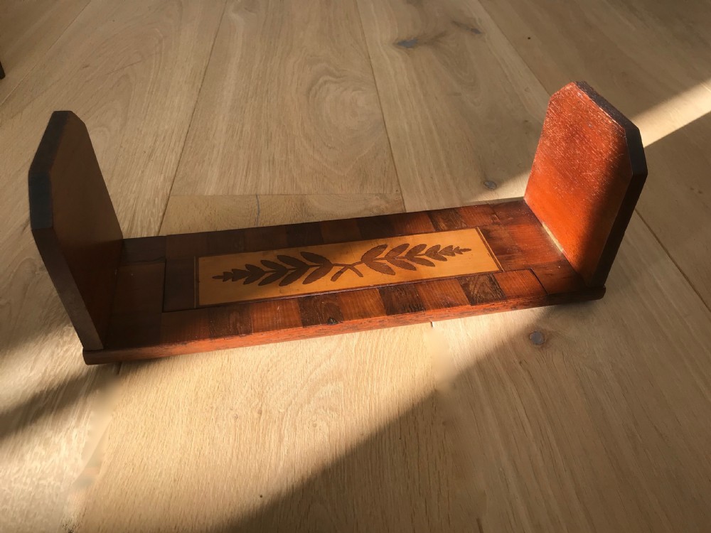 Antique Irish Killarney Book Slide - treen