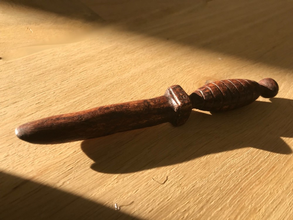 Antique Dated Apple or Cheese Scoop - 1791