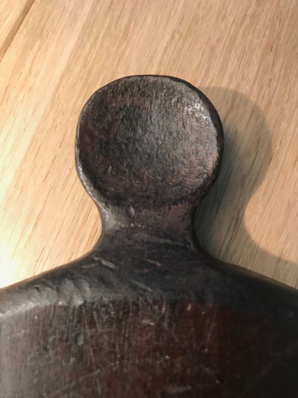 An 18th Century Antique Mahogany Dish Slope View V