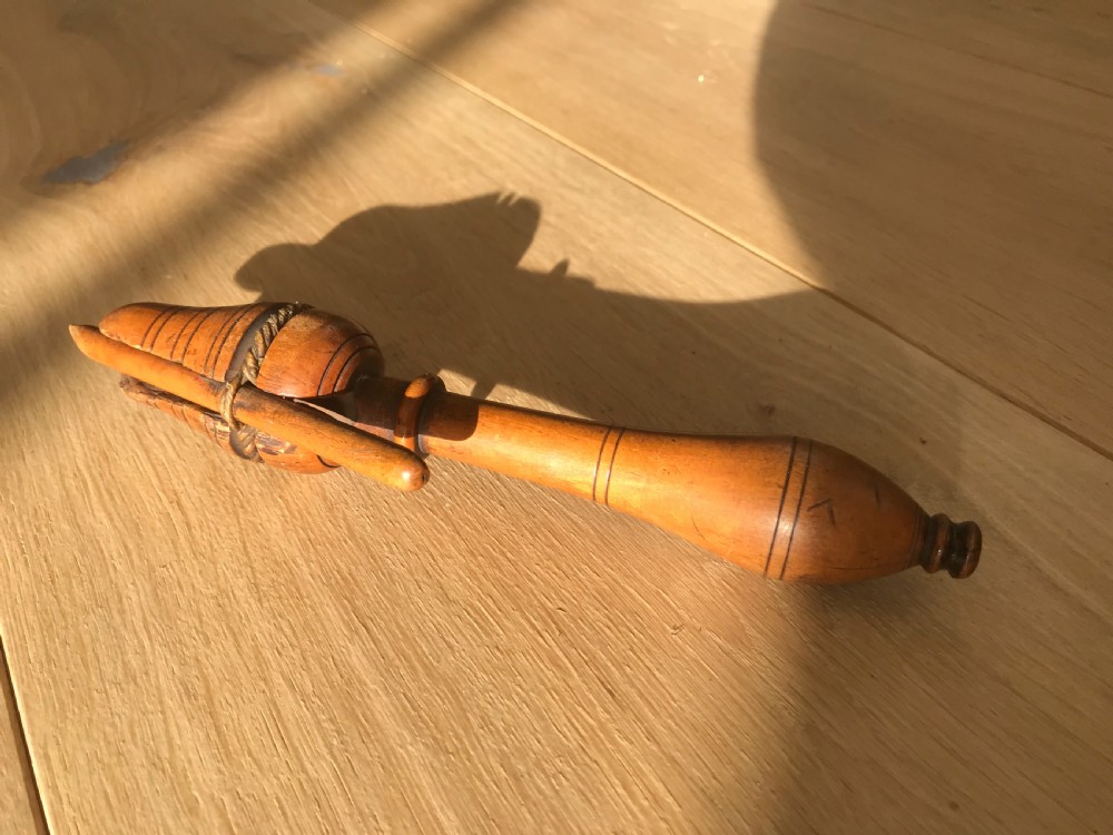 Antique Treen Teachers Clicket