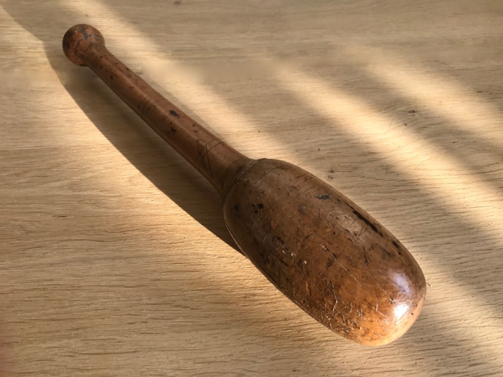 Antique Fleam Hammer - Treen