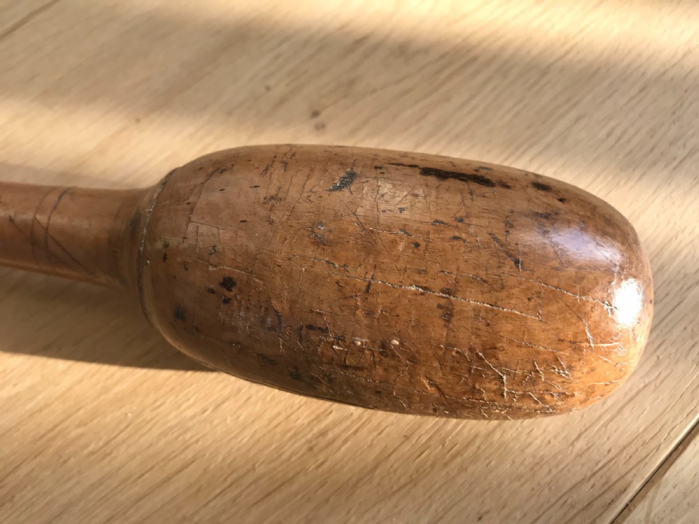 Antique Fleam Hammer - Treen View III