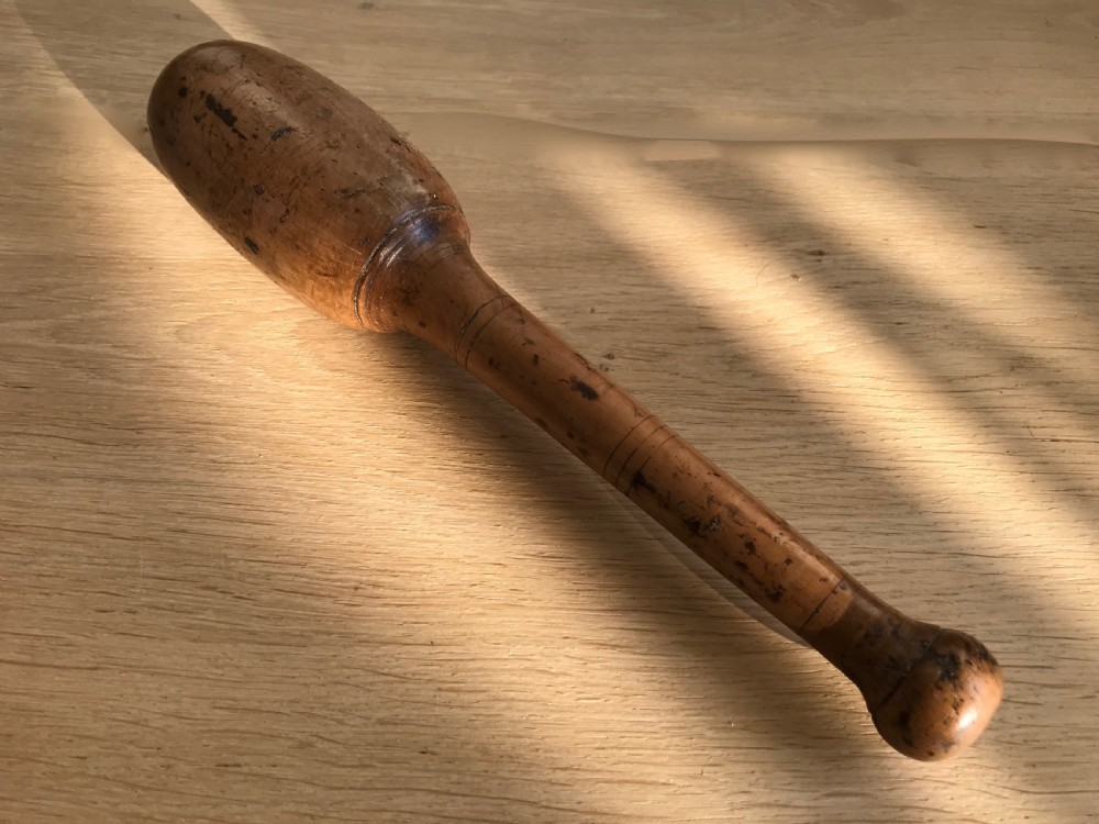 Antique Fleam Hammer - Treen View IV