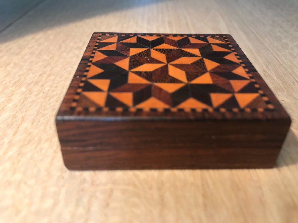 An 19th Century Tunbridge Ware Sewing & Writing Box View VI