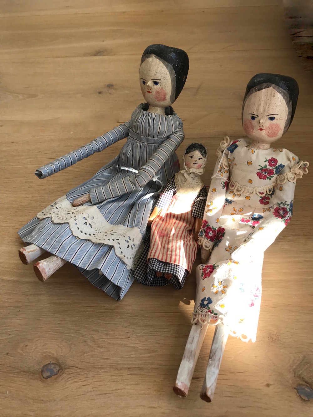 Antique Wooden Doll