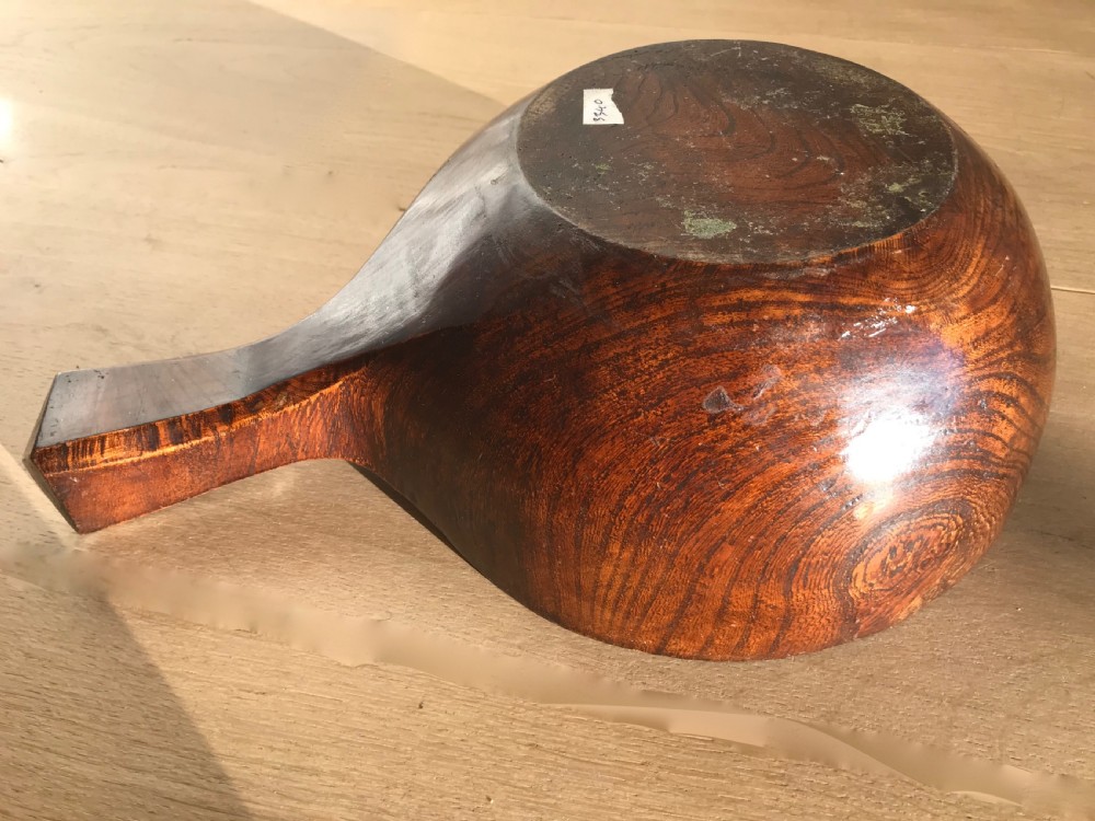 Antique Elm Beer Scoop - large size View II