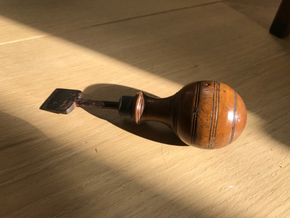 Antique Desk Seal Remover- treen