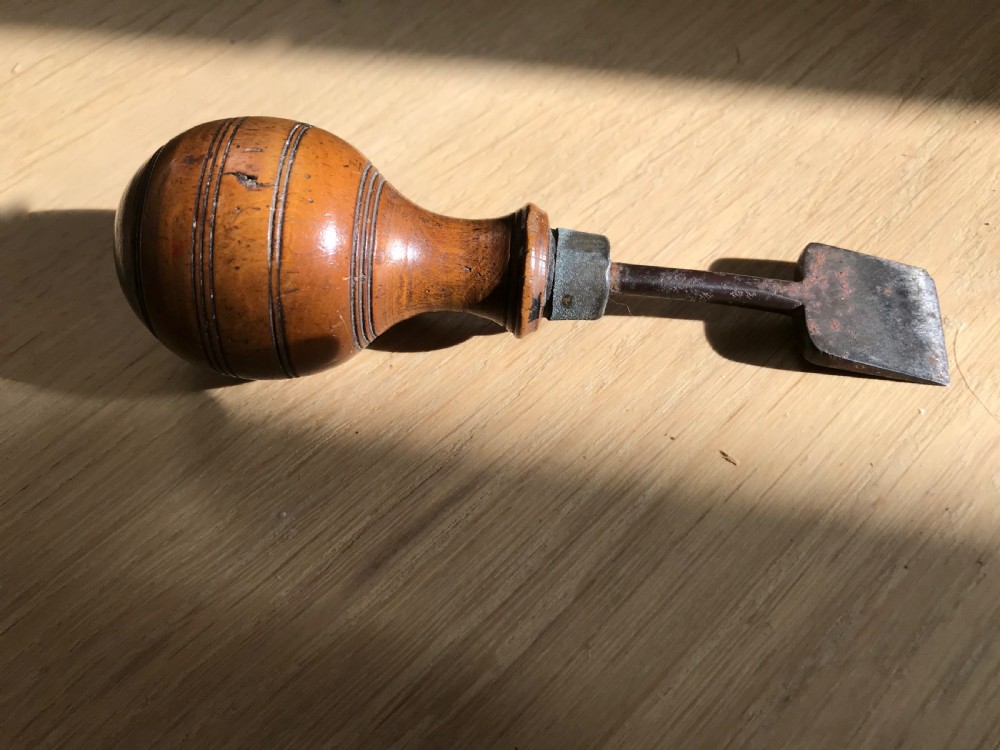 Antique Desk Seal Remover- treen View II