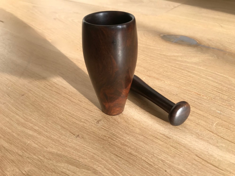 Antique Snuff Mortar and Pestle