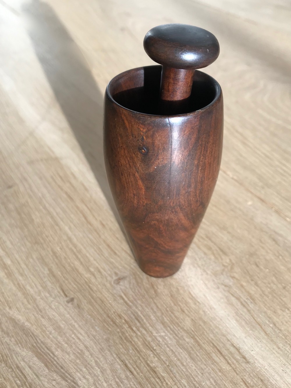 Antique Snuff Mortar and Pestle View II