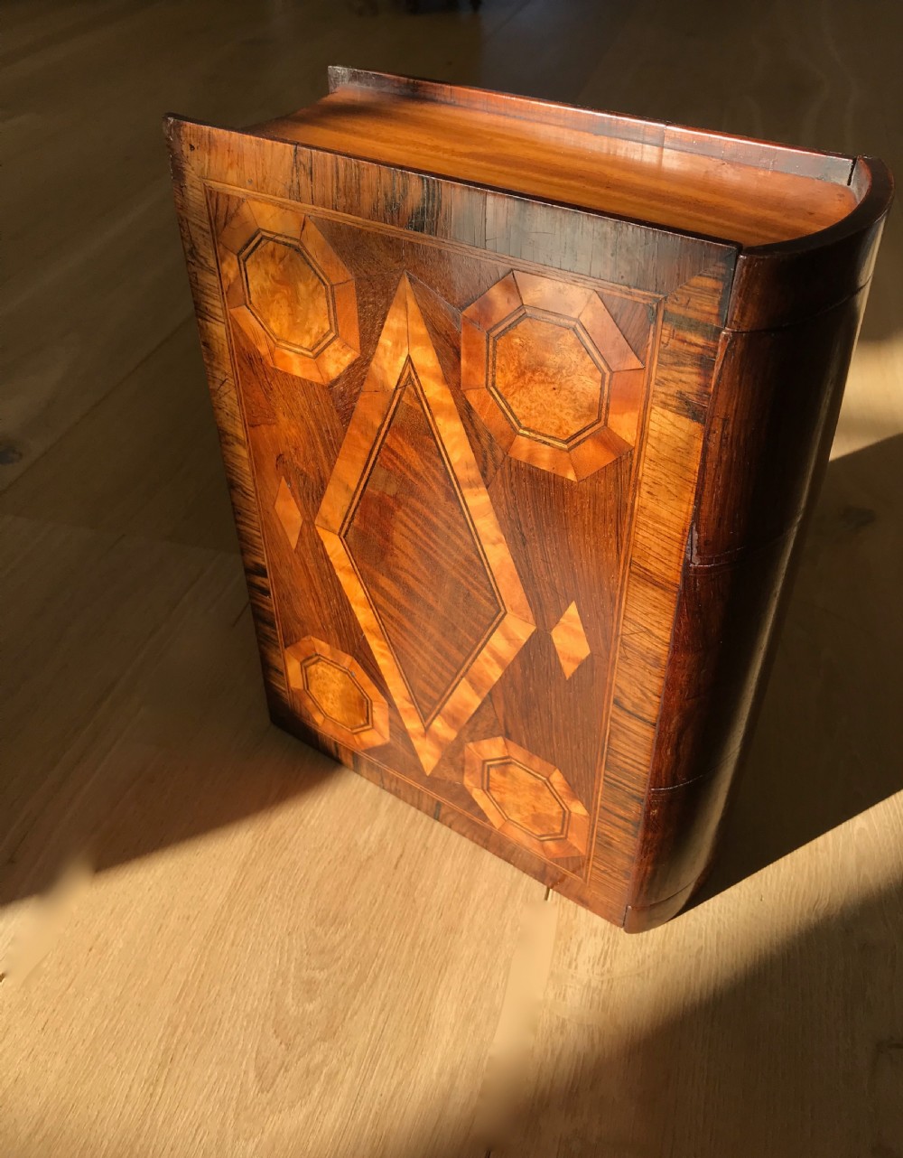 A Large George III Book Box - with compartments View III