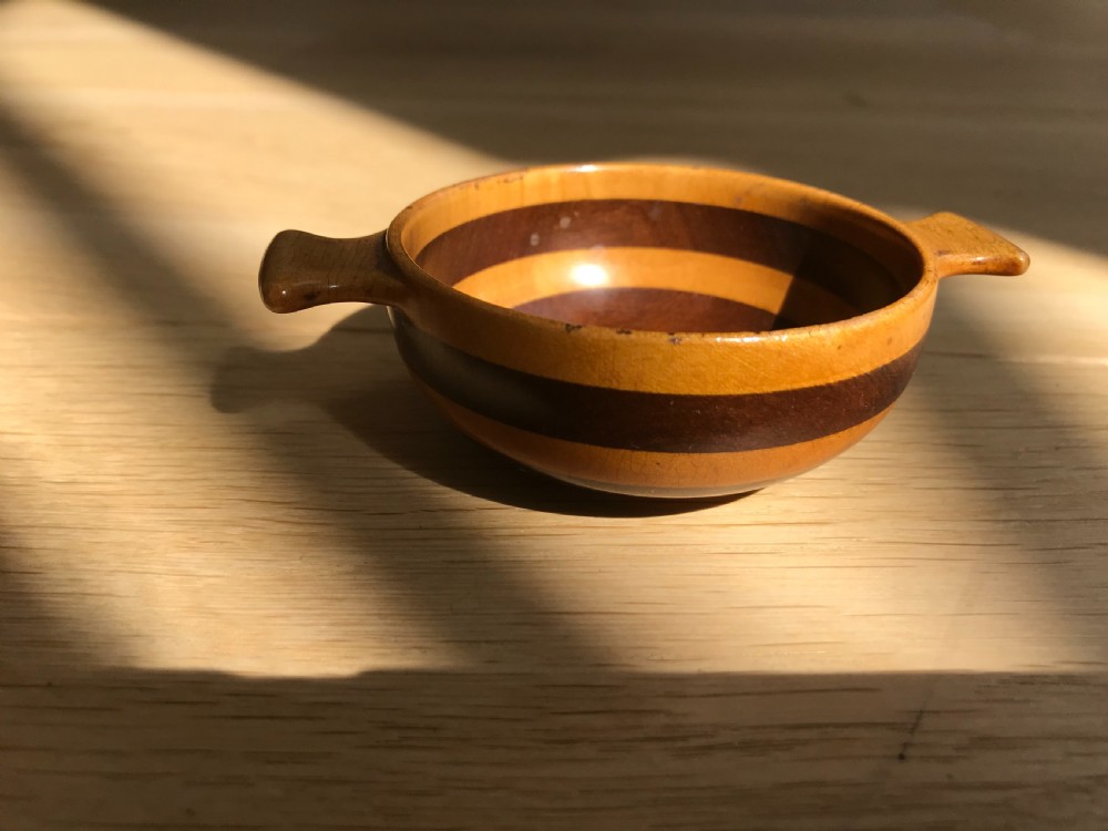 An antique Scottish treen Quaich