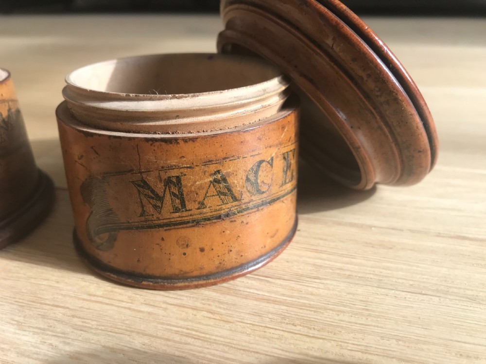 Antique Treen Spice Tower - four tier View IV