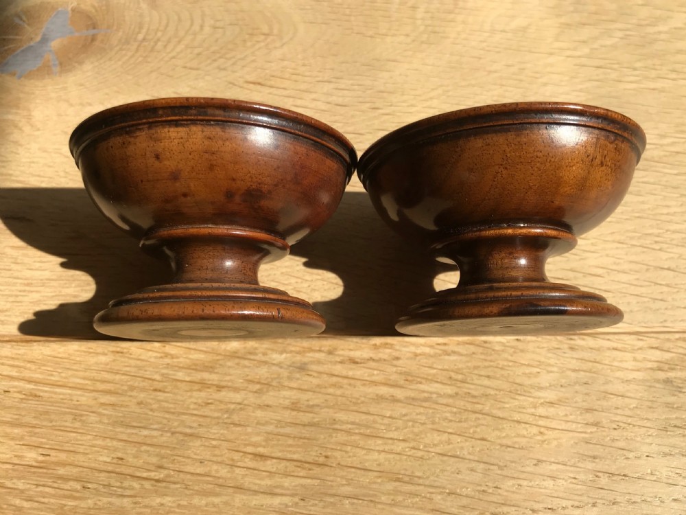 18th Century Pair of Salts - treen View II