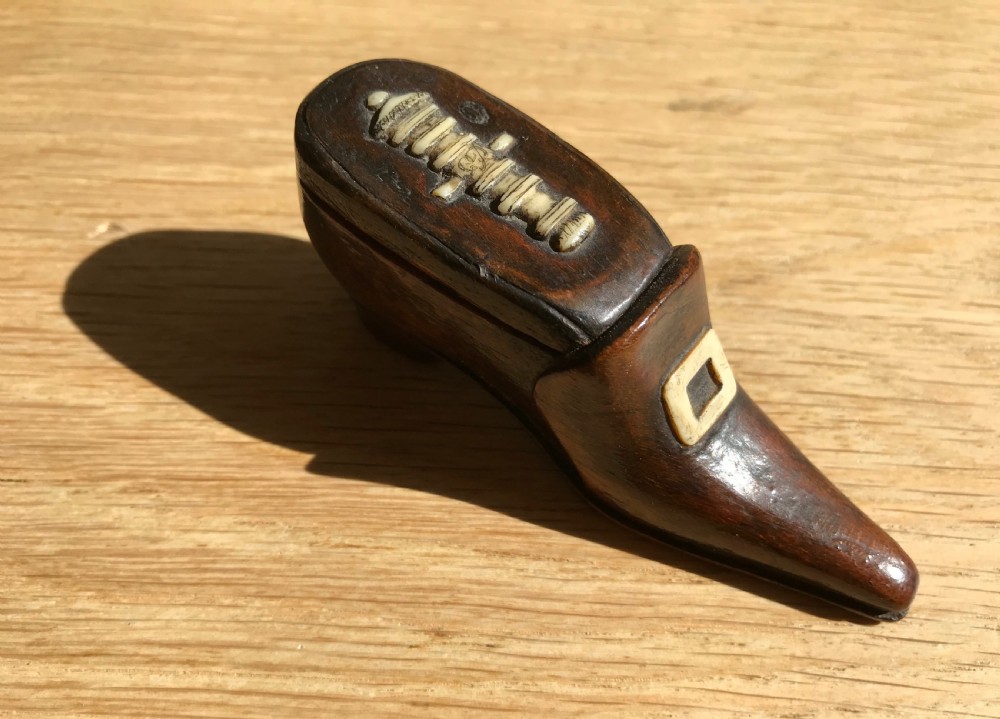 Antique Snuff Box - Shoe View II