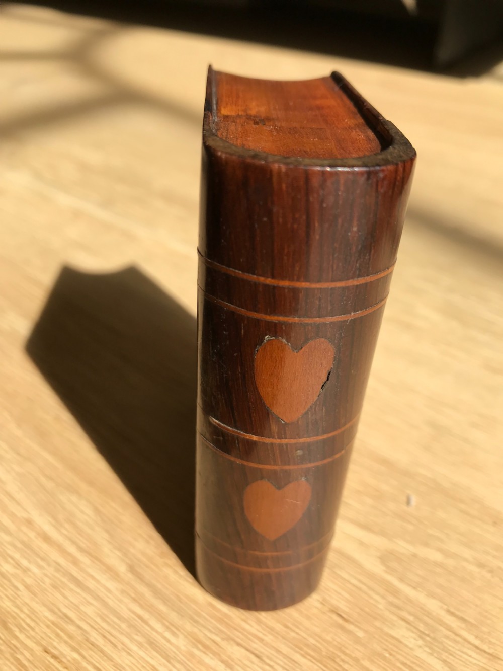 Antique Snuff Box - Puzzle Book Box