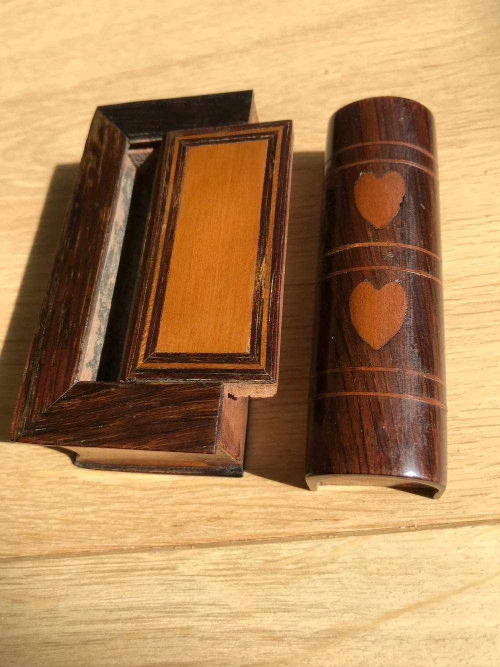 Antique Snuff Box - Puzzle Book Box View II