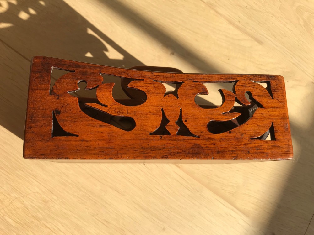 Antique Mahogany Desk Tidy View V
