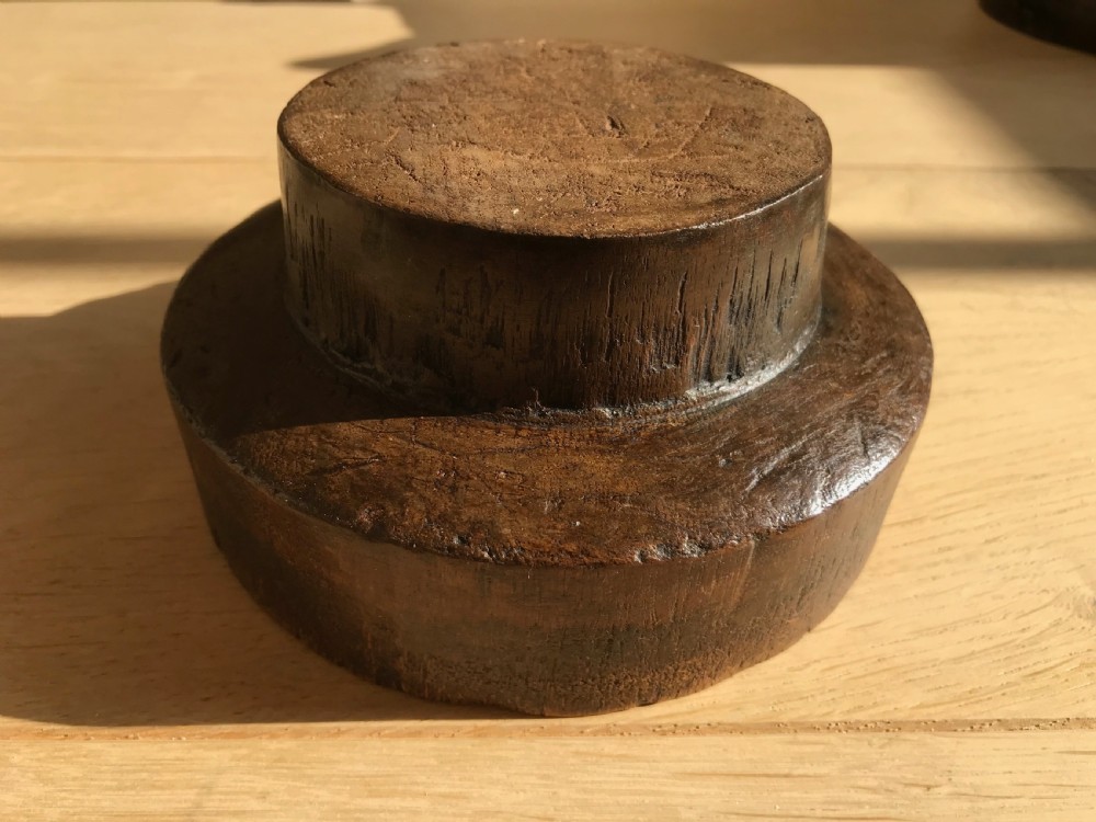 An 18th century Elm Log Bowl View II