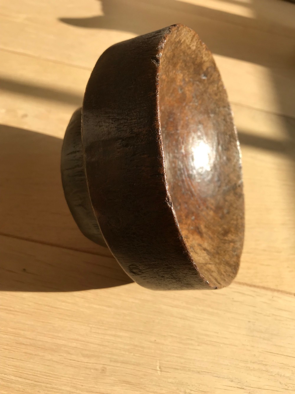 An 18th century Elm Log Bowl View III