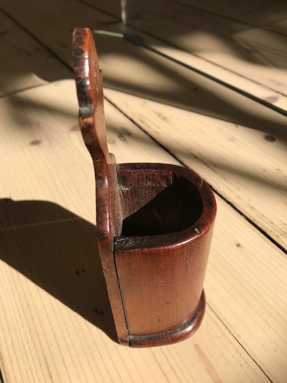 Antique Spill Holder Box  View II