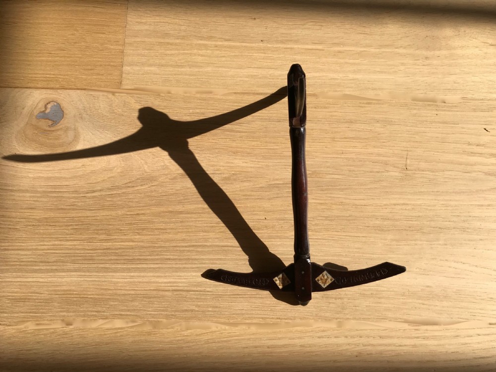 Antique Welsh Niddy Noddy - small size treen