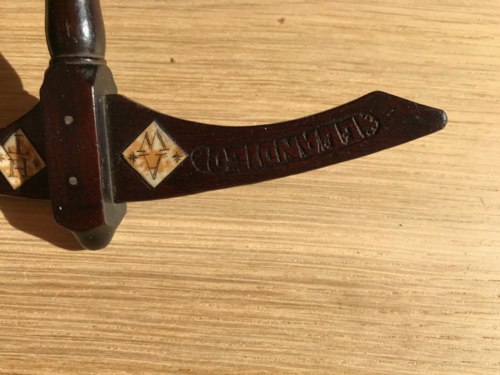 Antique Welsh Niddy Noddy - small size treen View III