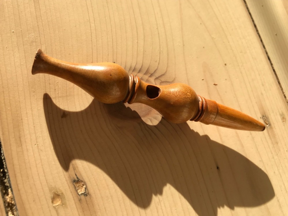 Antique Boxwood Bird Call View V