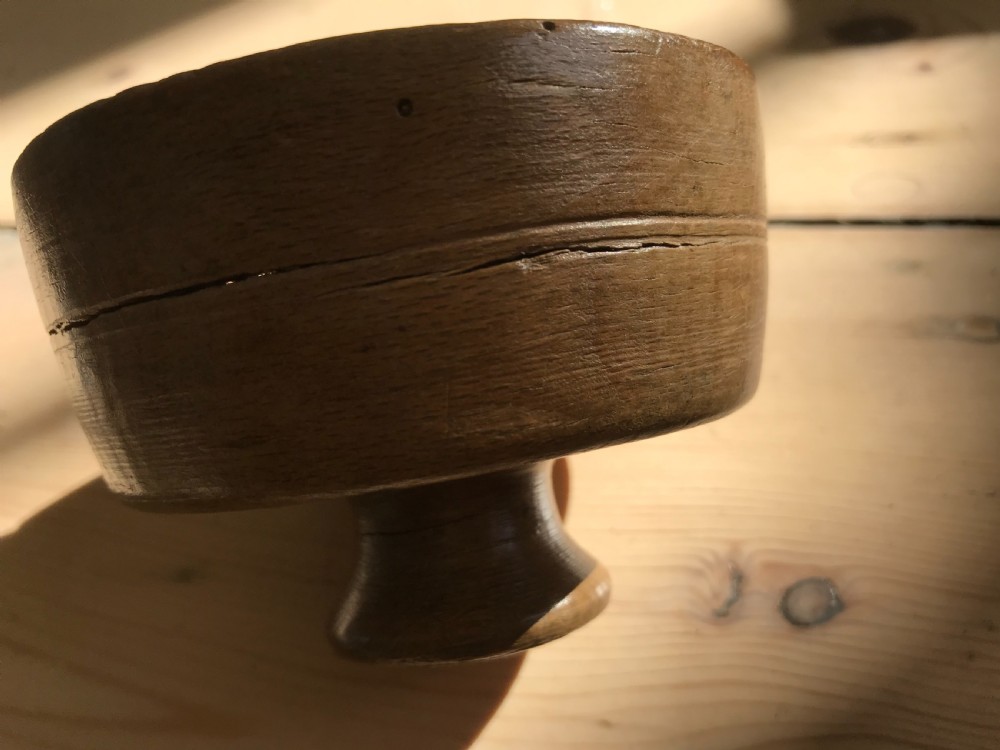 Antique Flummery Mould - Small size - treen View IV