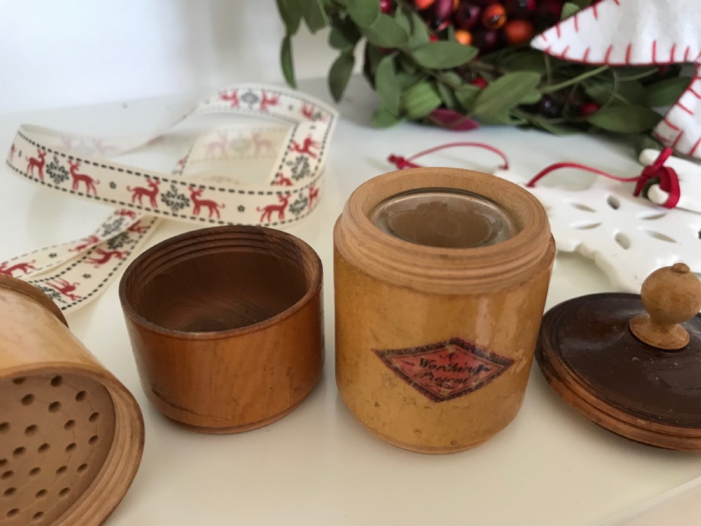 Antique Treen Penner - Early Tunbridge View II