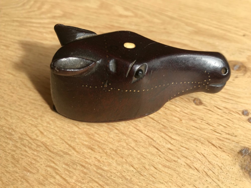 Antique Horse Snuff Box View VII