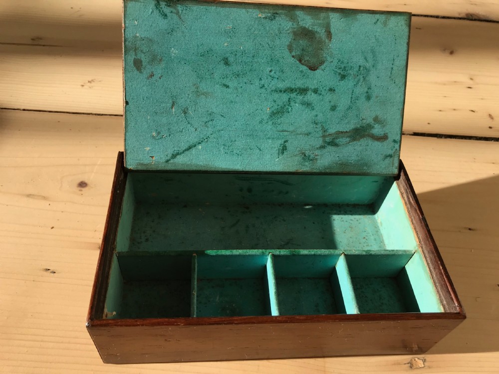 Antique Sewing/Jewellery Box - Tunbridge Ware View V