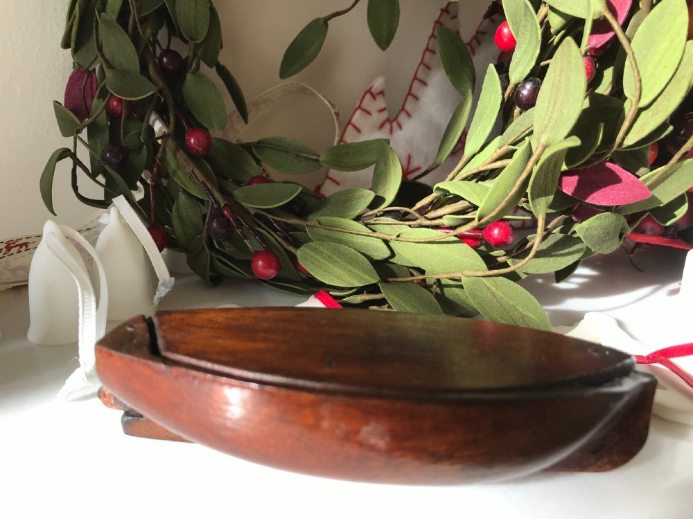Antique Novelty Snuff Box - Life Boat View II