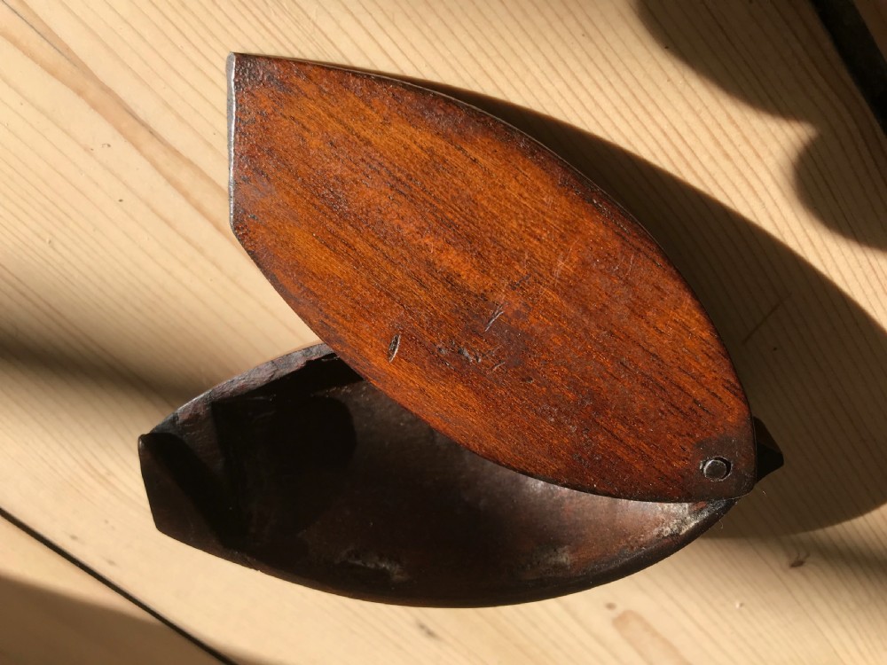 Antique Novelty Snuff Box - Life Boat View IV