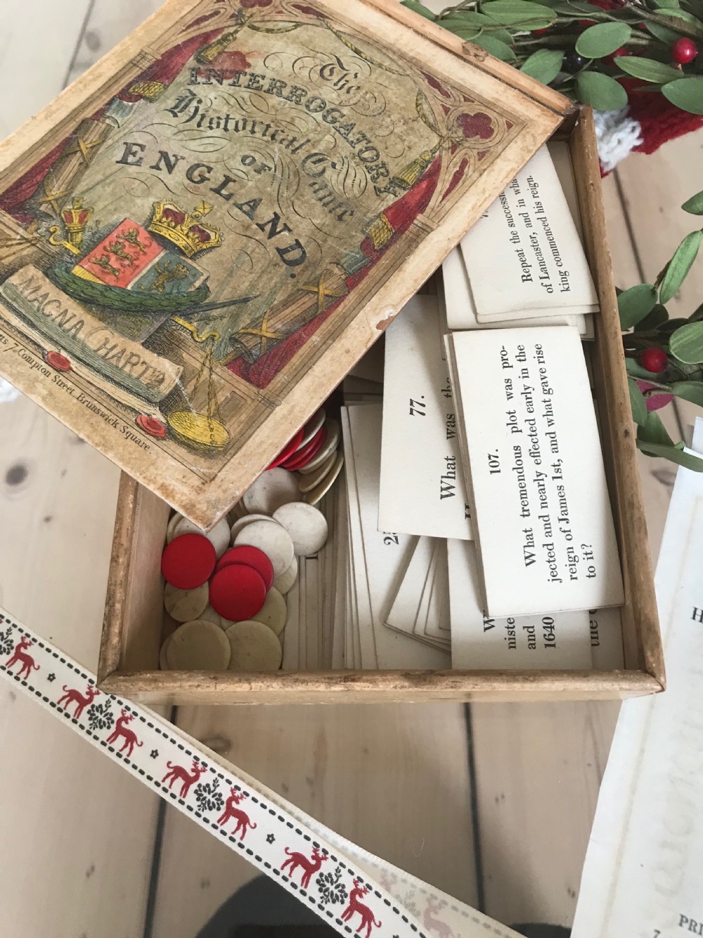 An unusual educational game - for teaching history facts