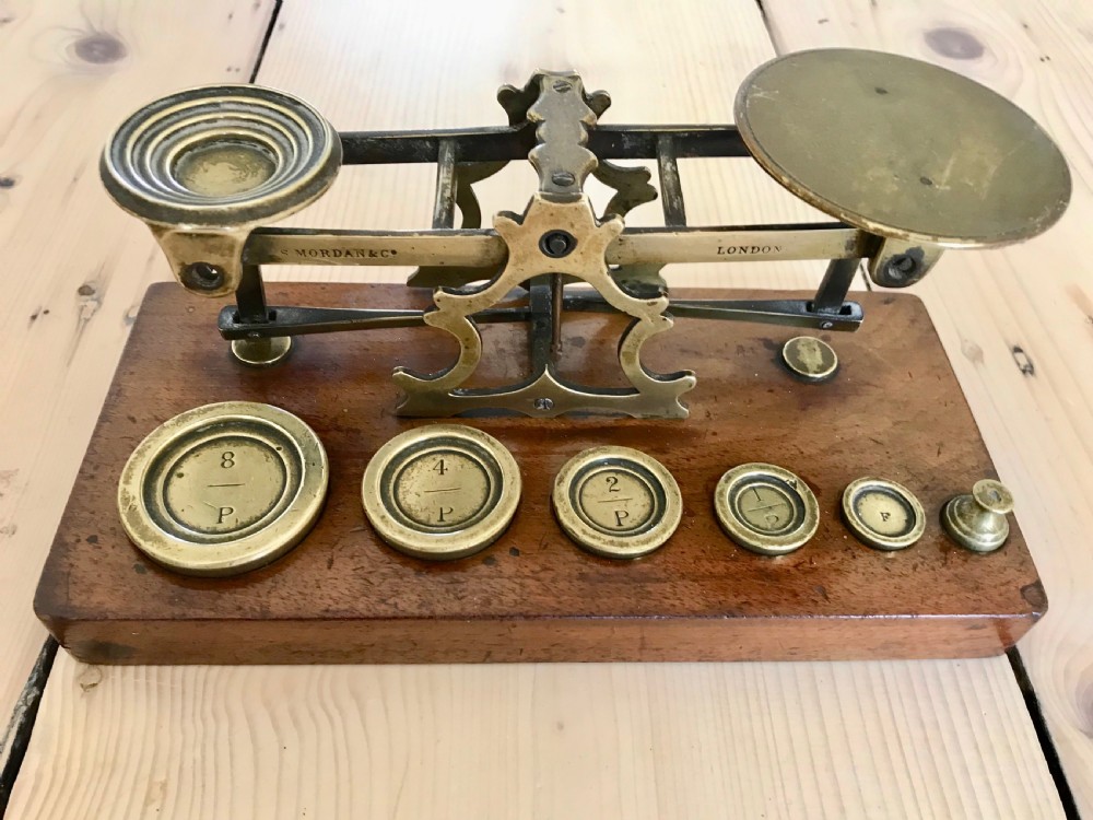 AnAntique Postal/ Letters  Scales View VI