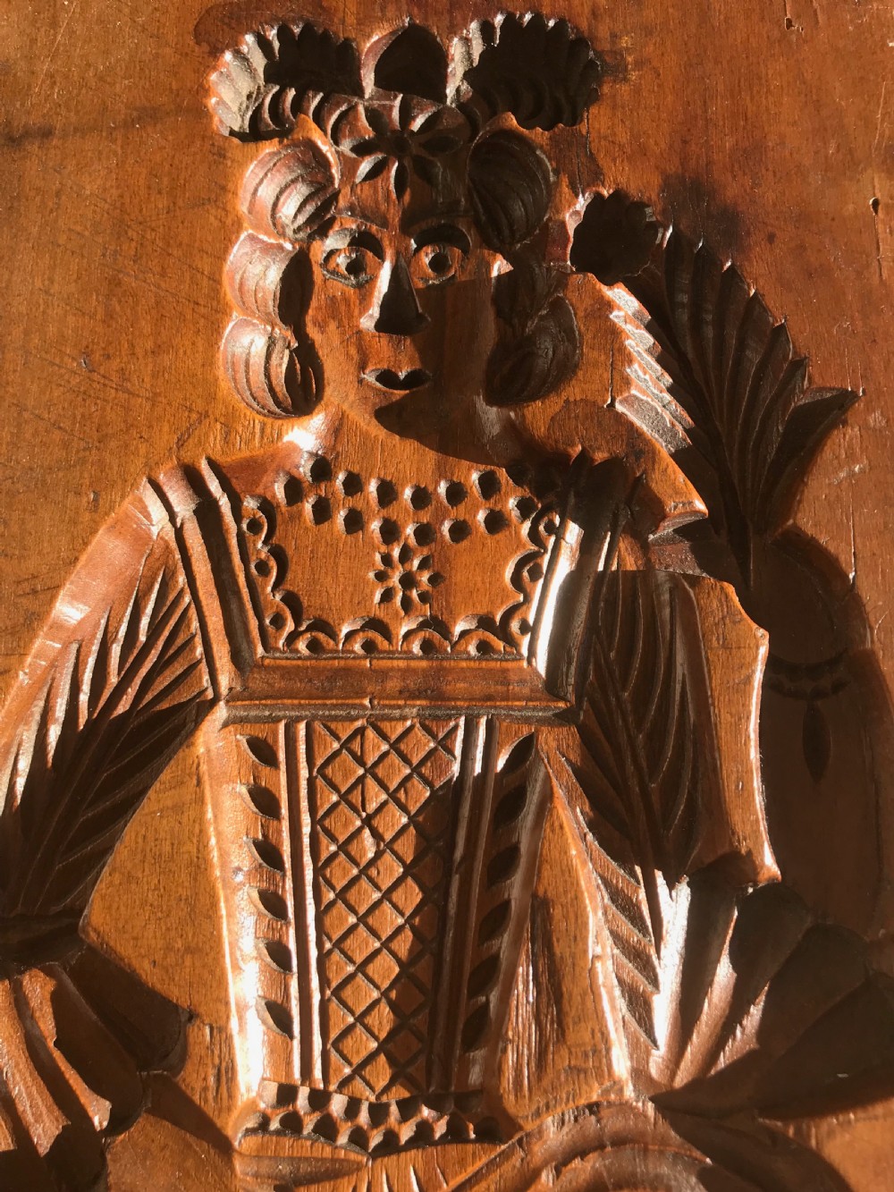 Antique Double Sided Gingerbread Mould View V
