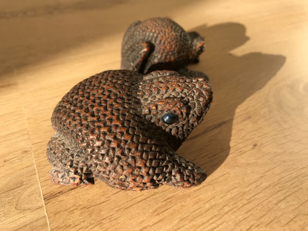 Antique Snuff Box - Toad/Frog View II