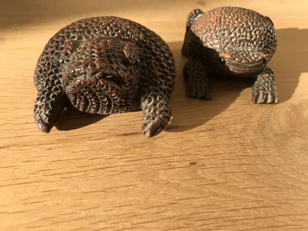 Antique Snuff Box - Toad/Frog View V