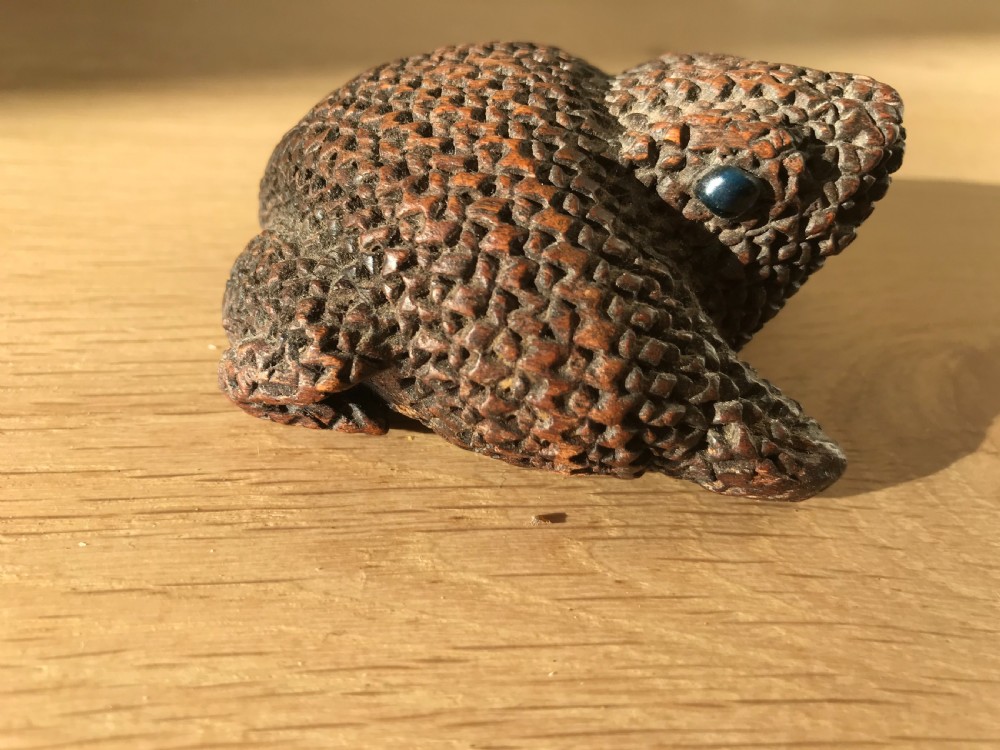 Antique Snuff Box - Toad/Frog View VI
