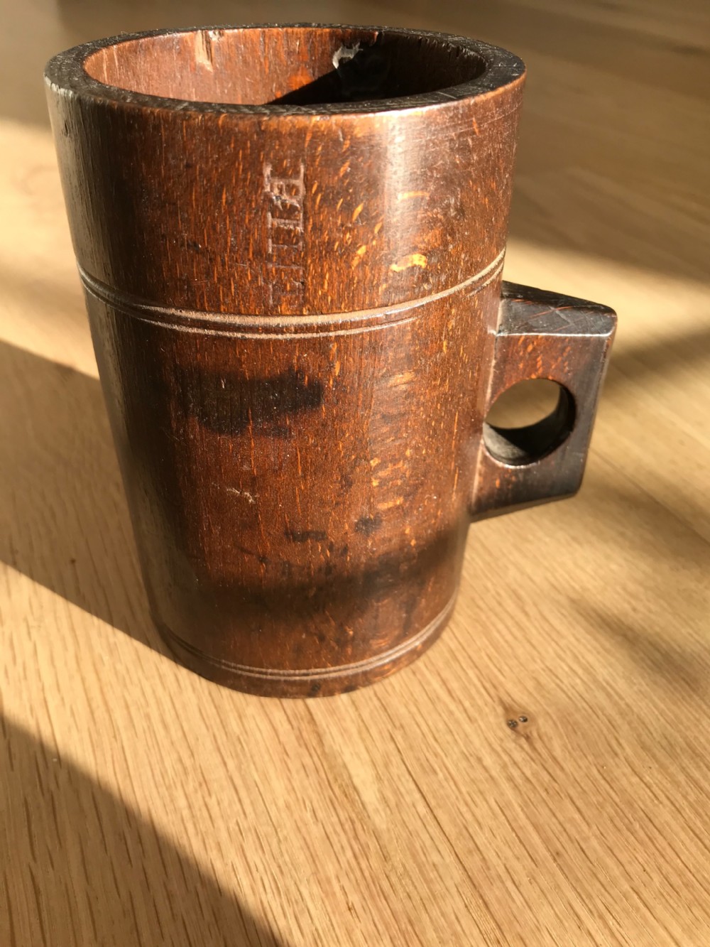 Antique Beechwood Measure