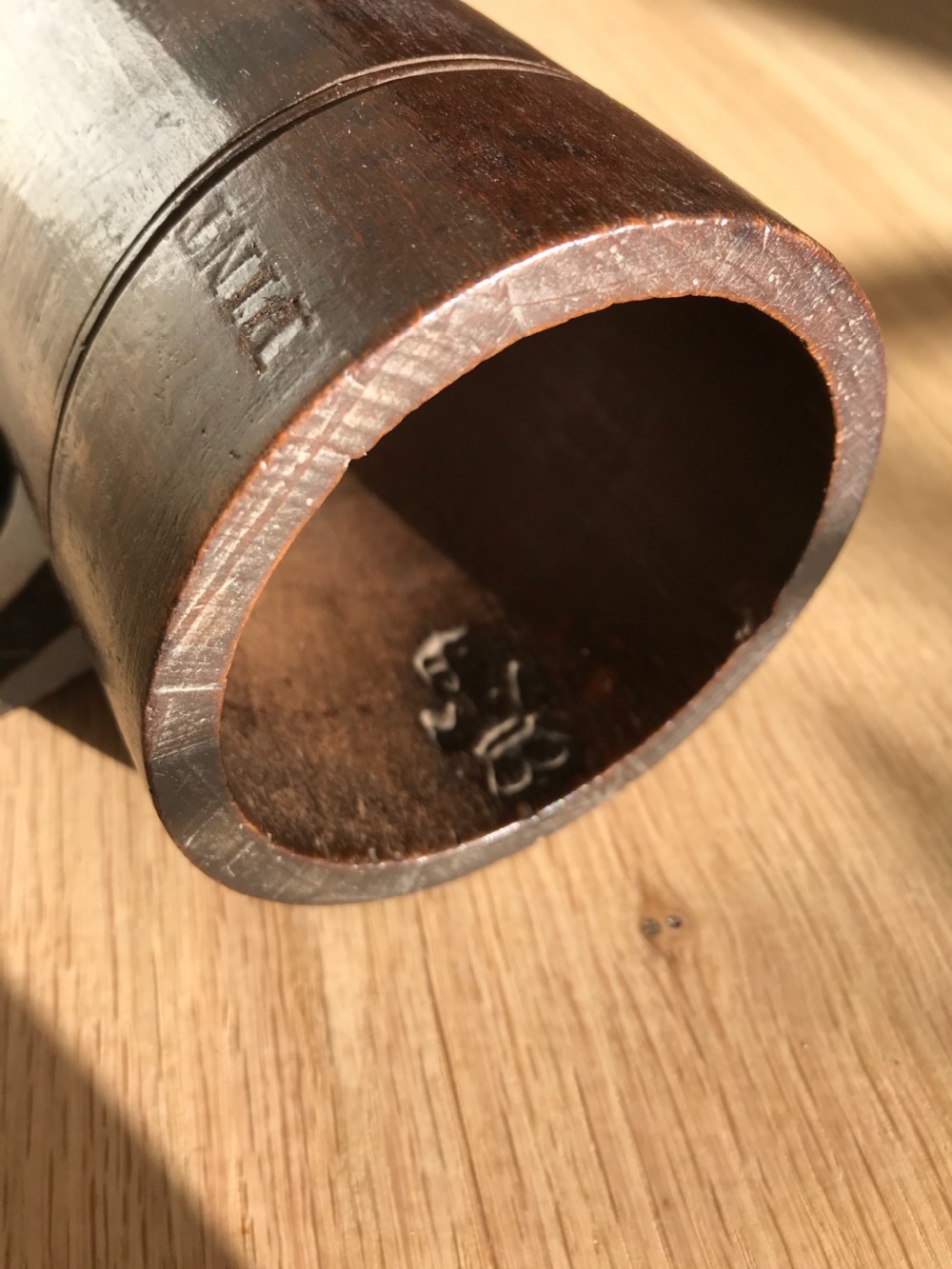Antique Beechwood Measure View II