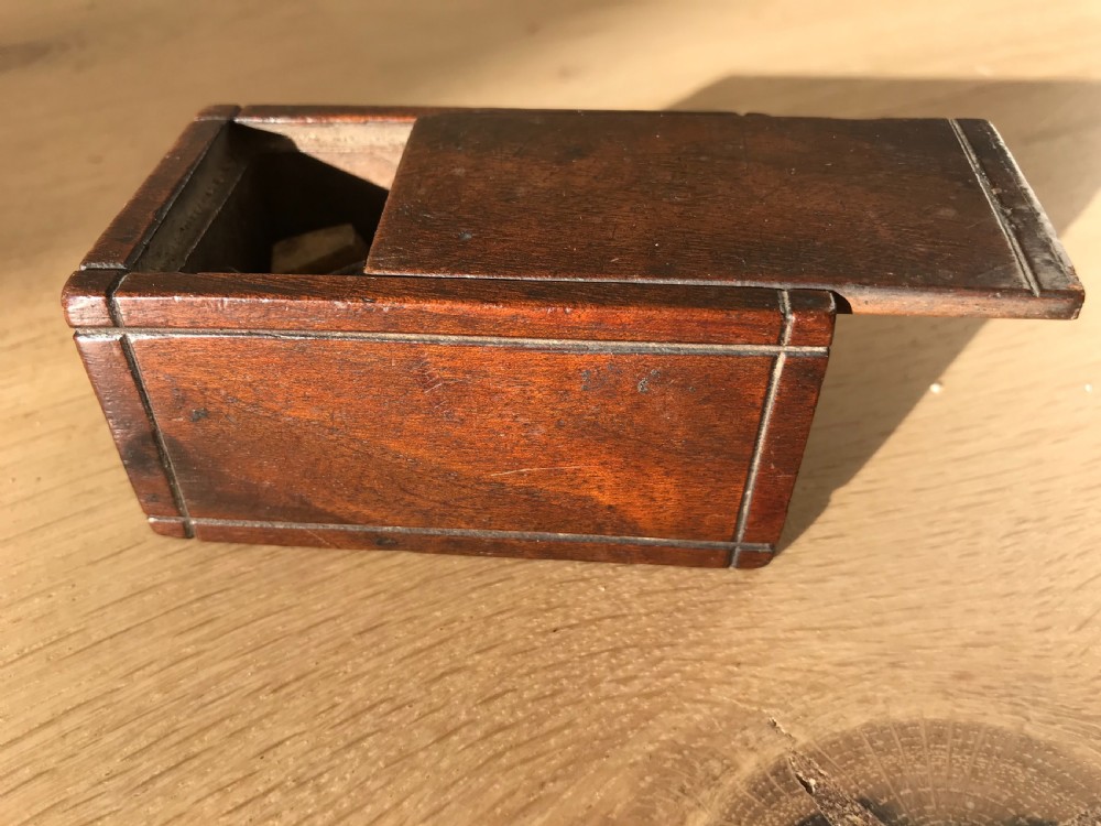 An Antique Box with Miniature Carpentry Tools View II