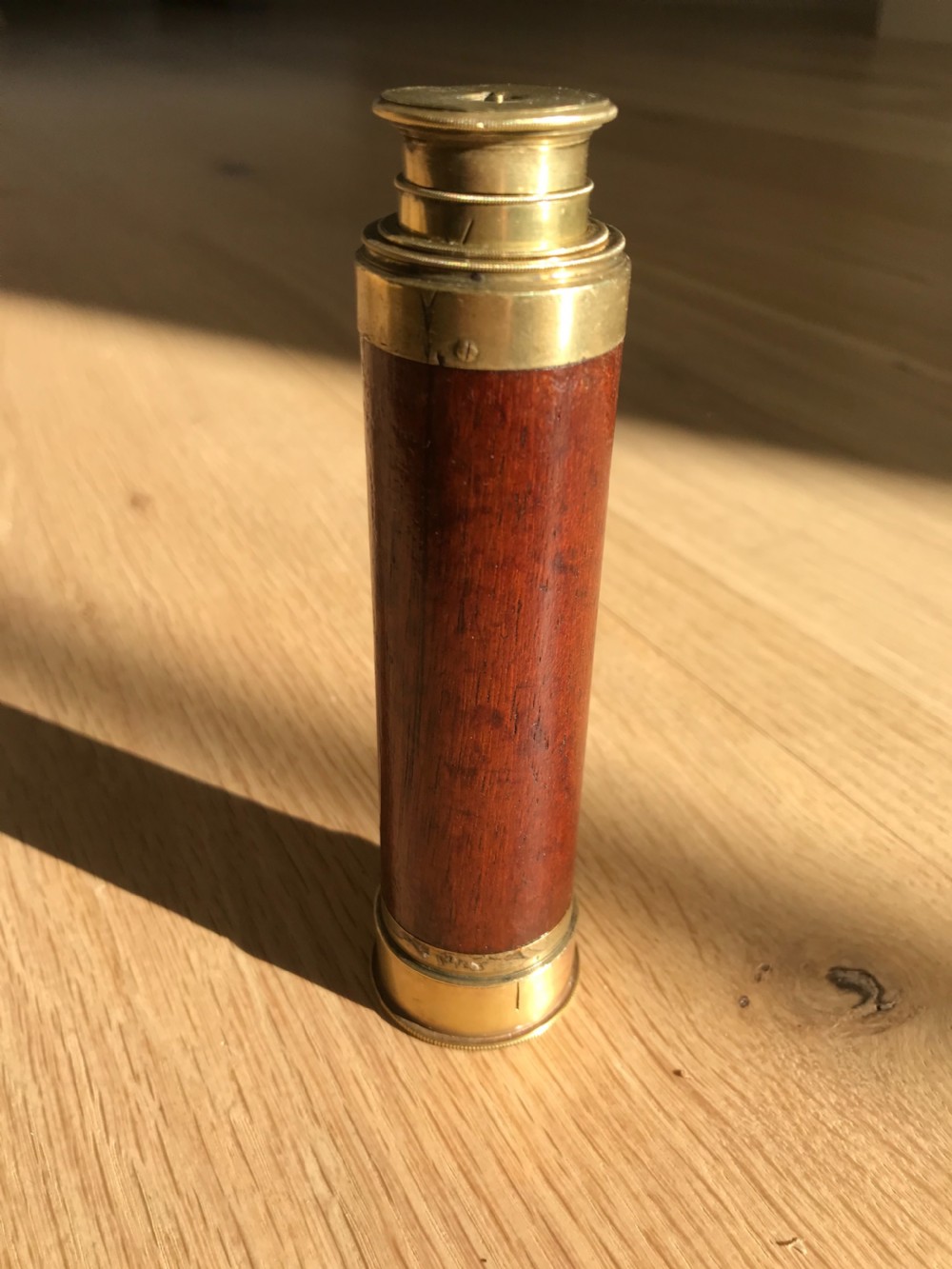 Antique Three Draw Telescope - Gilbert & C0